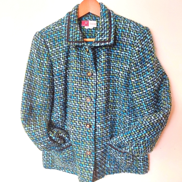 Vintage tweed Jennifer Moore jacket - Picture 2 of 9